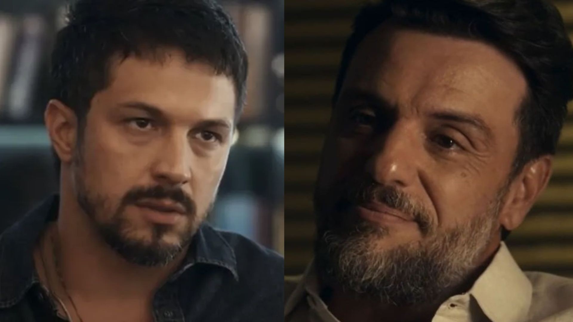 Oto e Moretti em 'Travessia' (Reprodução/TV Globo)