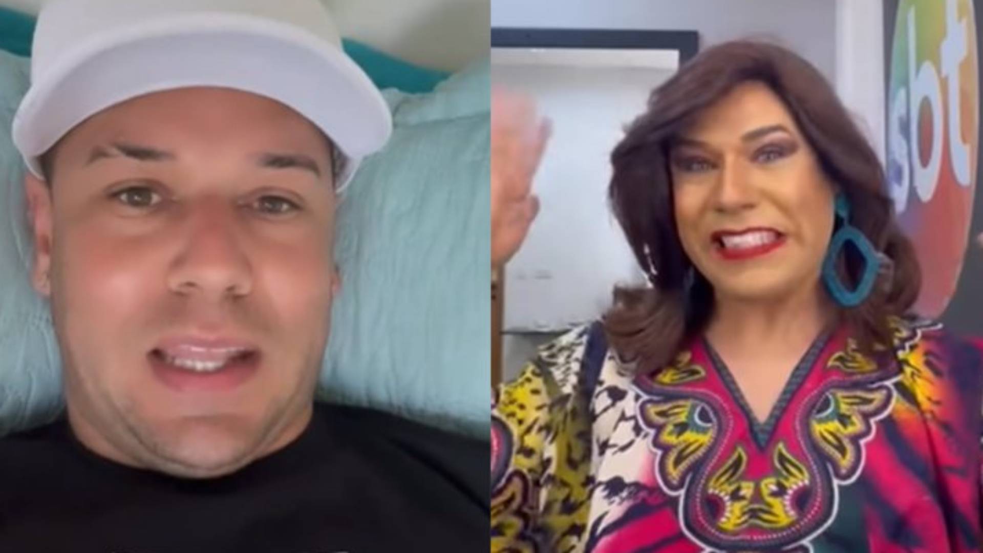 Tiago Barnabé, que interpreta a Narcisa no Programa Eliana - Foto: Reprodução / Instagram