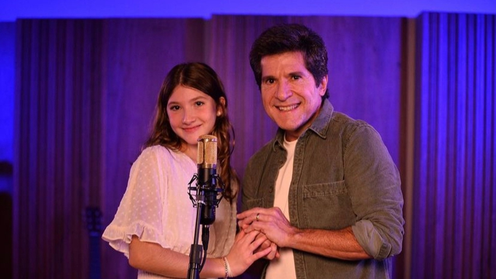 Cantor Daniel e sua filha. Reprodução/Instagram