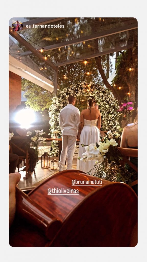 Casamento de Thiago Oliveira.Reprodução/instagram