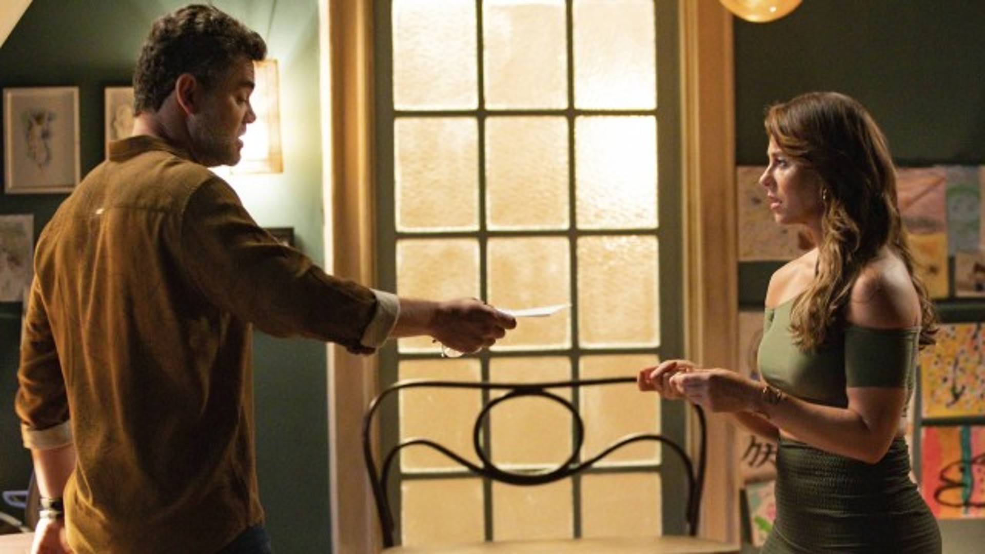 Alfredo e Pat em 'Cara e Coragem'