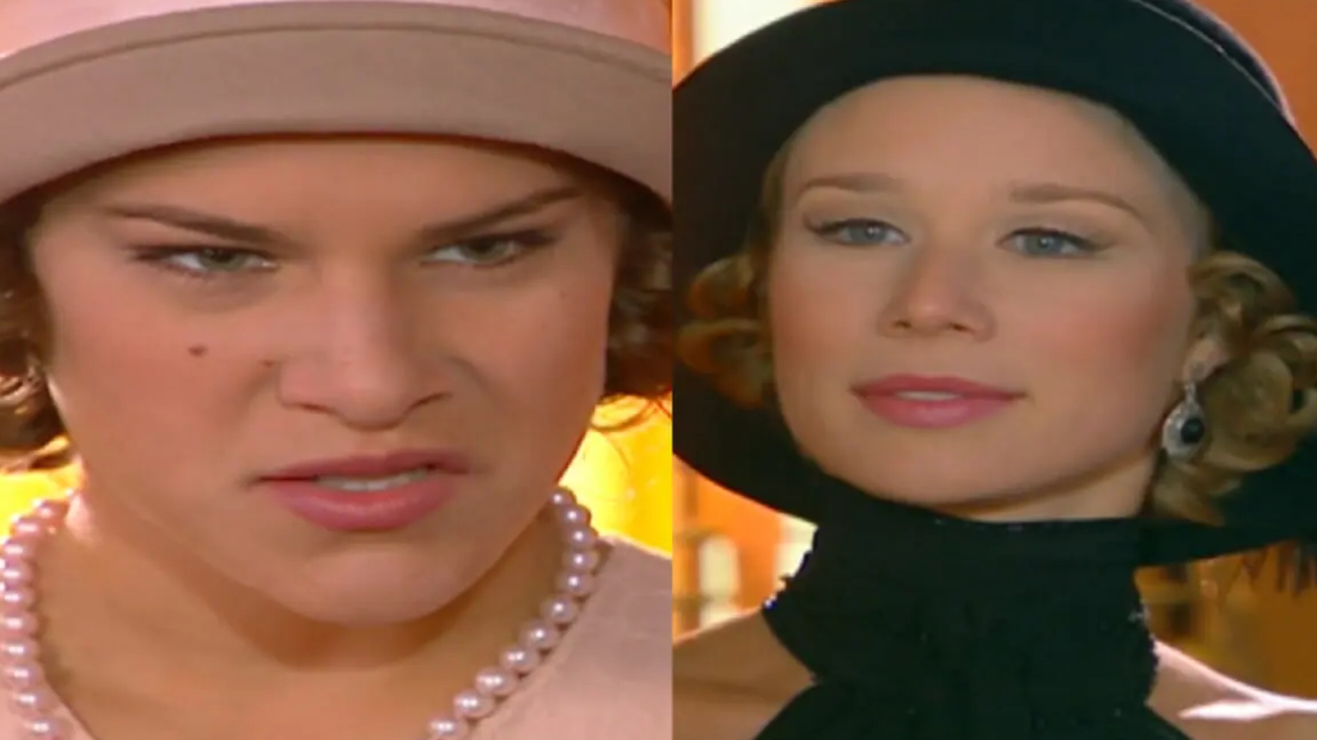 Olga e Ana Francisca (Reprodução/Globo)