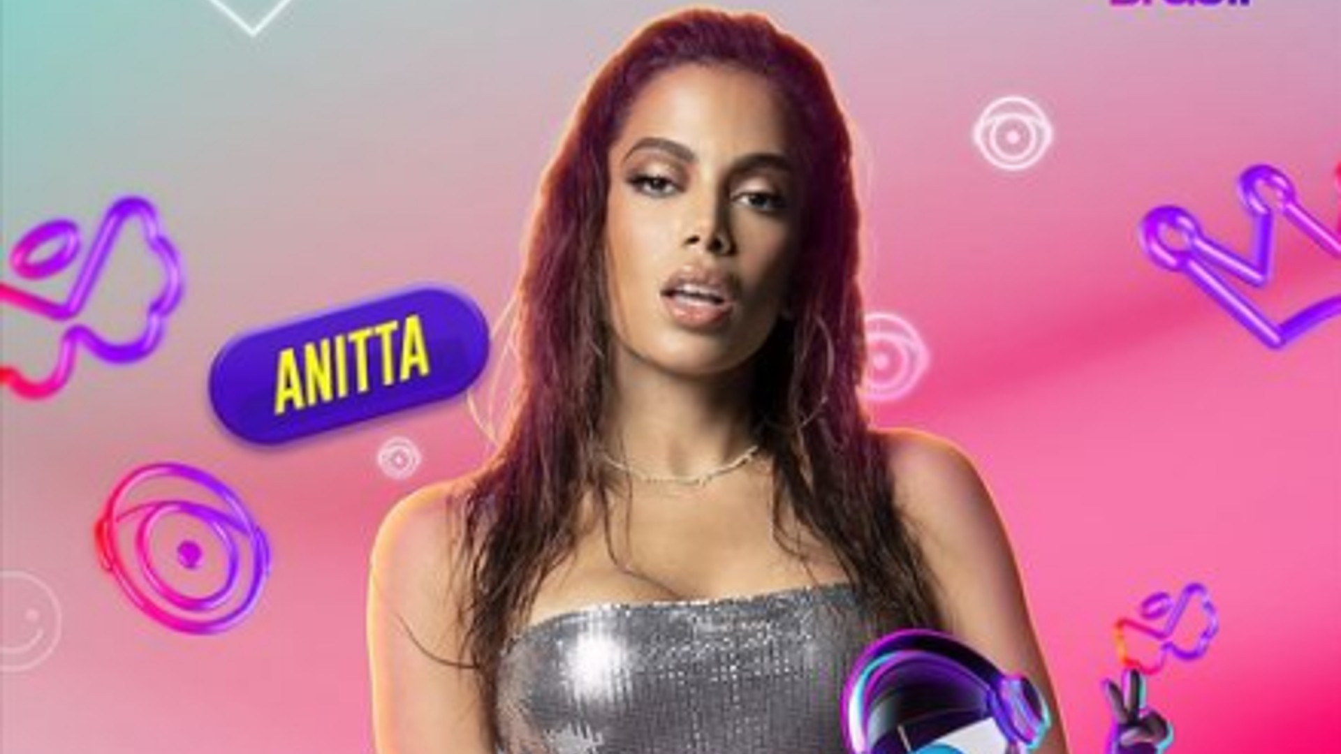 Anitta no BBB. (Reprodução/Instagram)