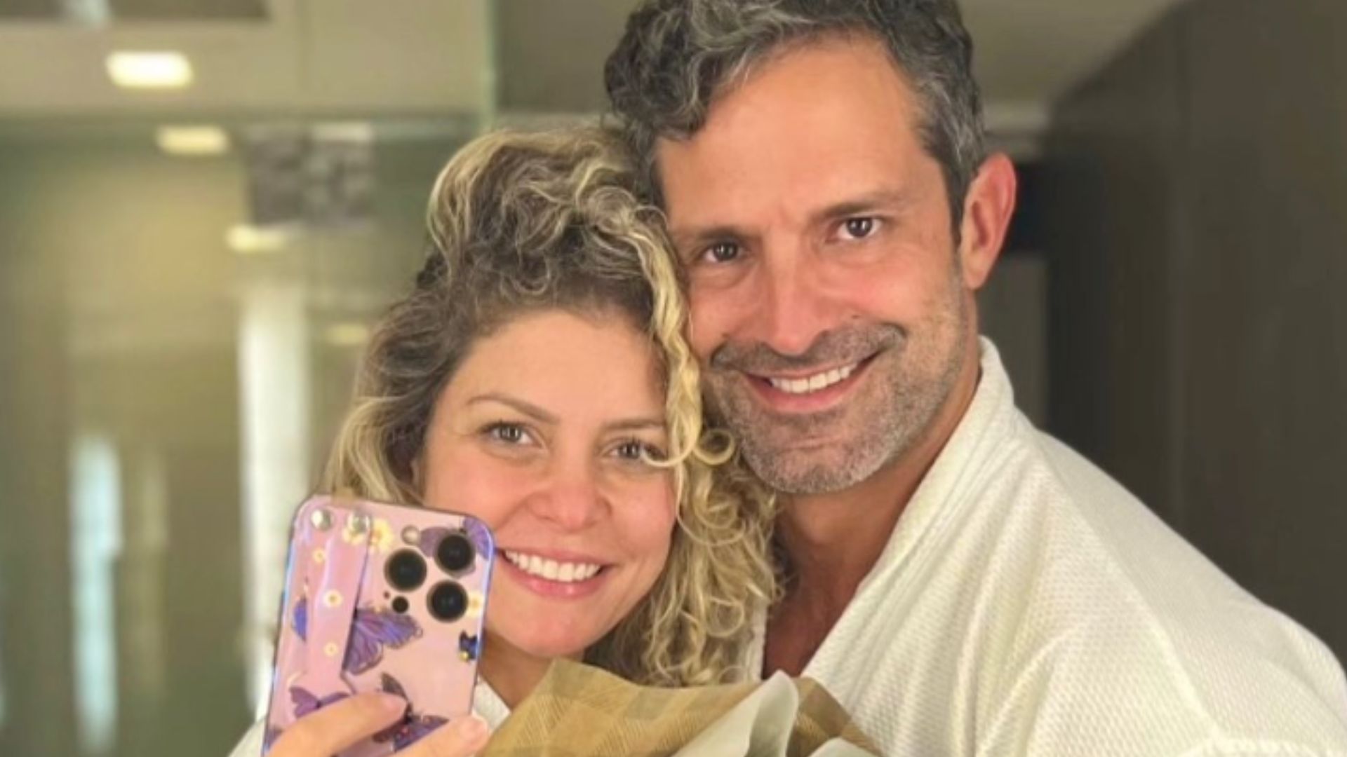 Bárbara Borges e Iran Malfitano. Reprodução/Instagram