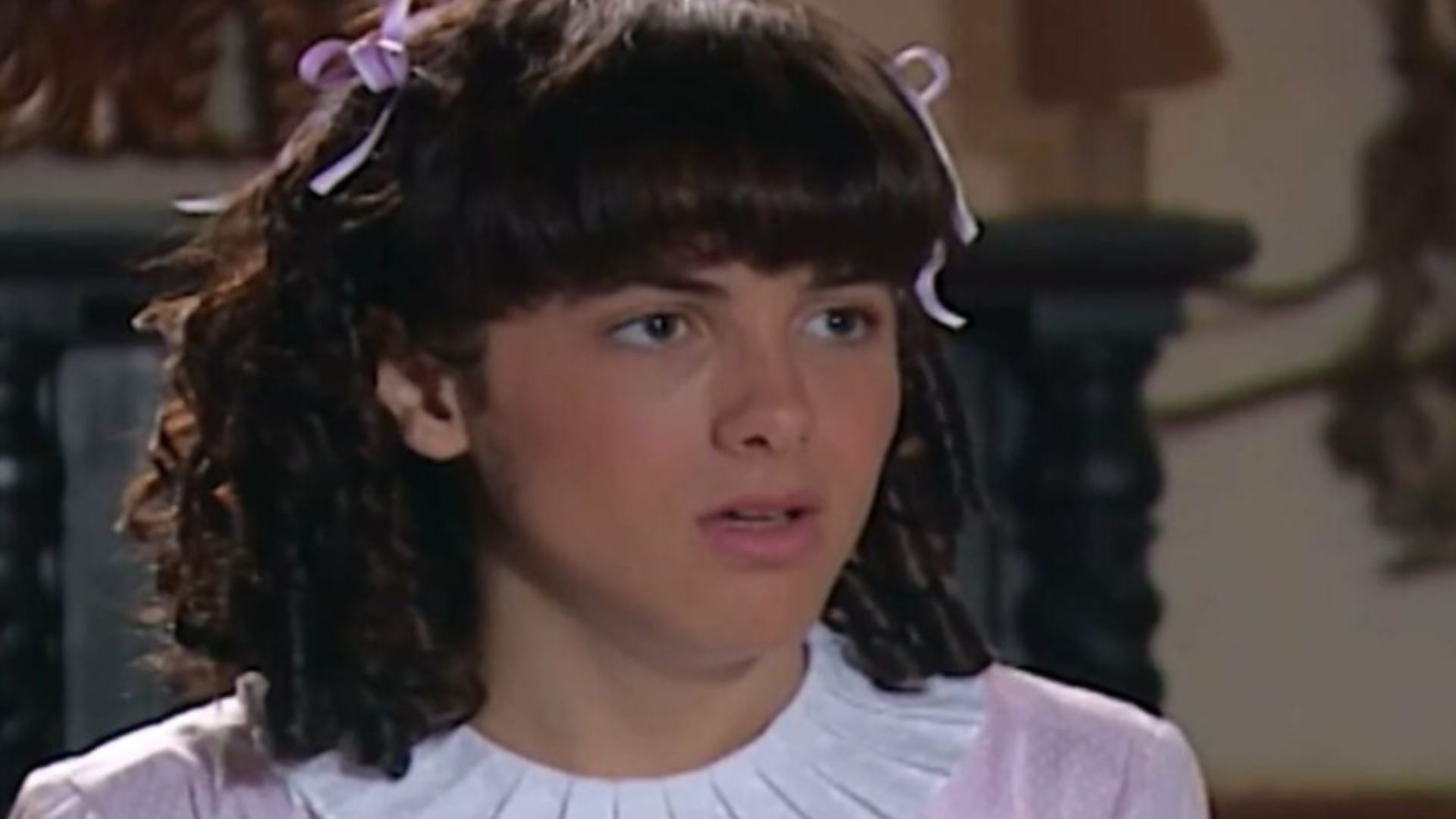 Bernadete em 'Chocolate com Pimenta'. Reprodução/TV Globo