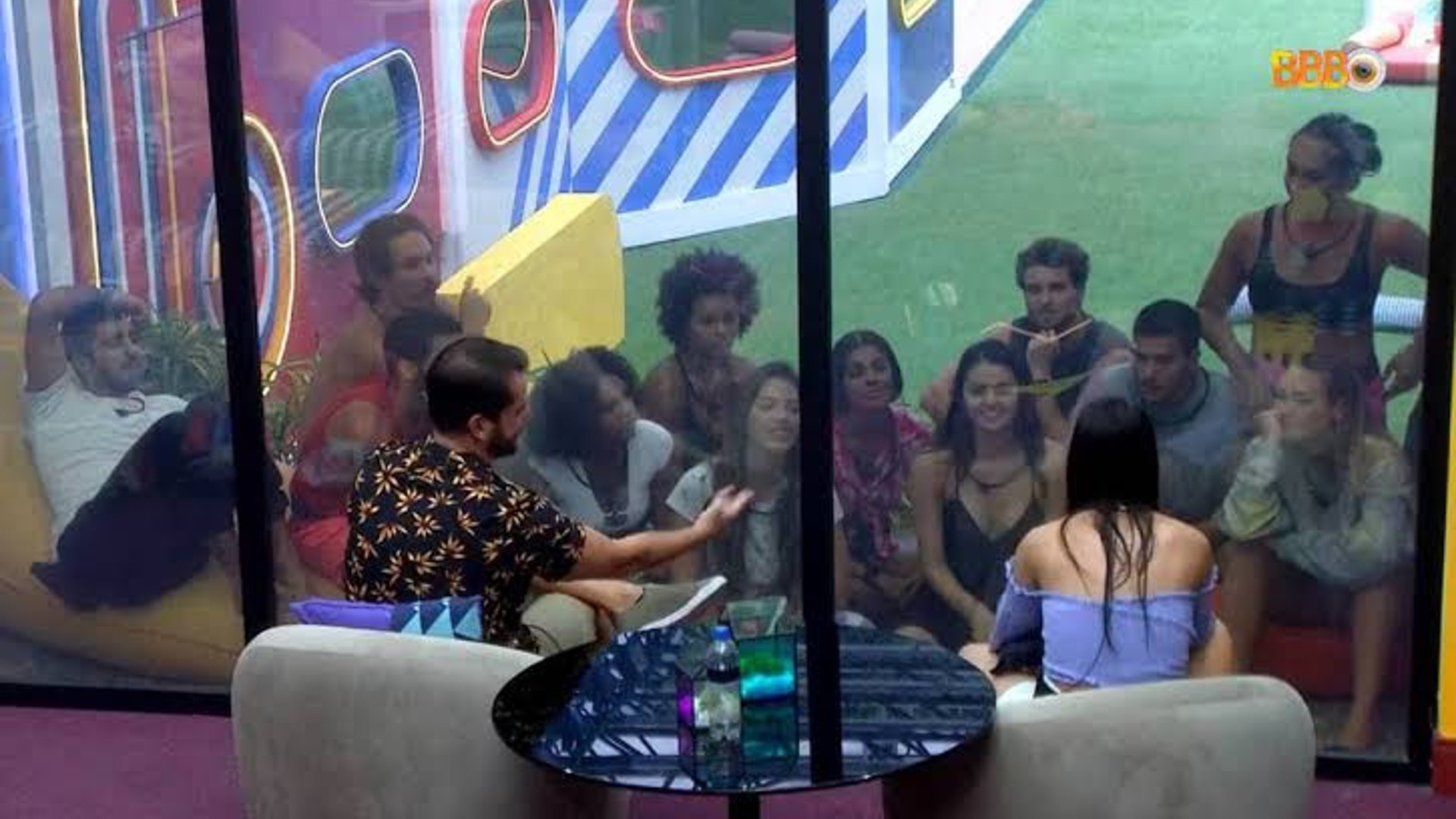 Casa de Vidro - BBB. (Reprodução/TV Globo)
