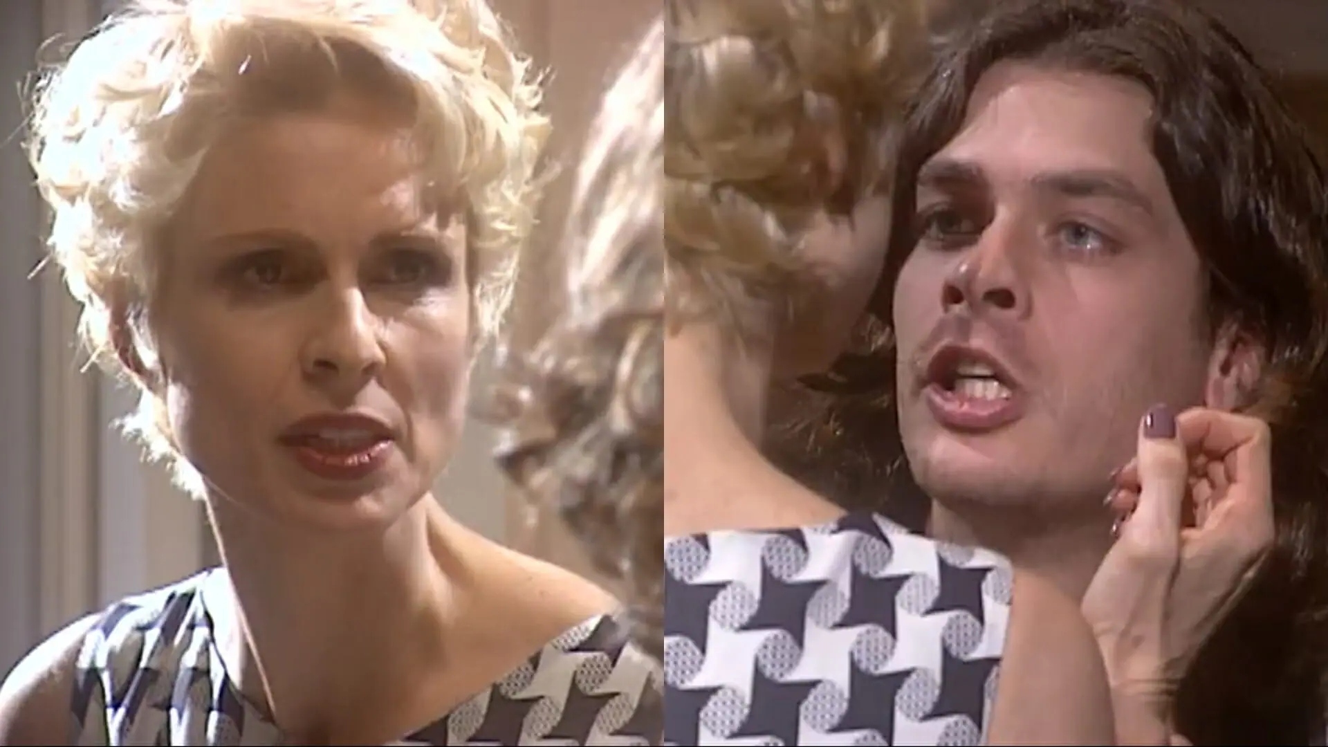Léia e Marcos (Reprodução/Globo)