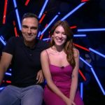 Tadeu Schmidt e Ana Clara. (Reprodução/TV Globo)