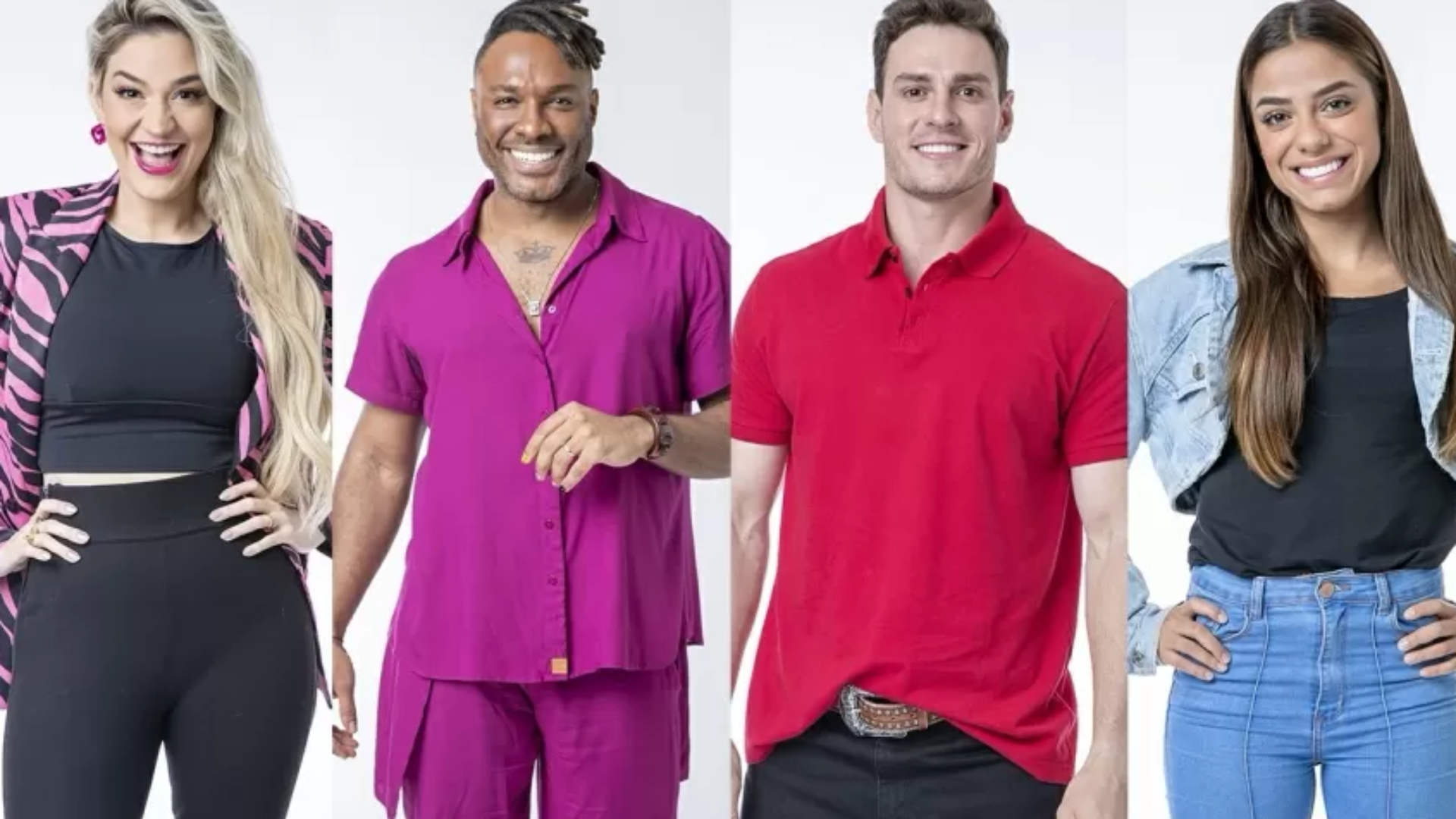BBB 23: Marilia e Fred, Key e Gustavo estão no Paredão Imagem: Divulgação/Globo