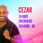 Cezar é participante do BBB 23 — Foto: Globo