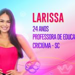 Larissa Santos, do grupo pipoca, é confirmada no 'BBB 23'