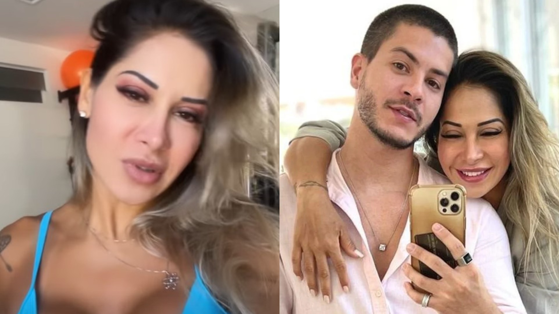 Maíra Cardi e Arthur Aguiar