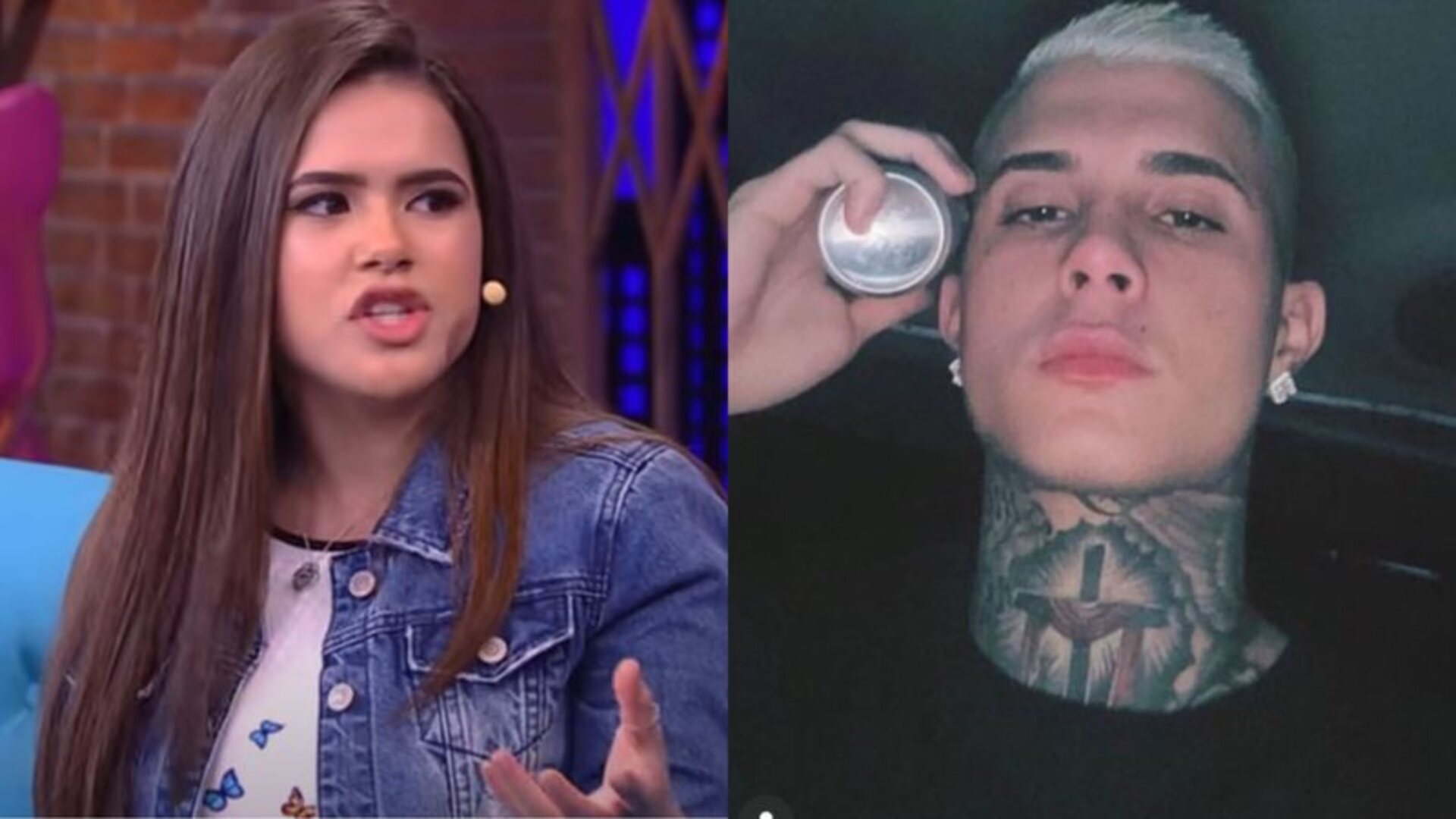 Maisa e MC Paiva - (Crédito: Reprodução/Instagram)