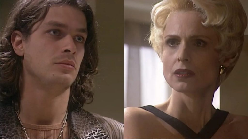 Marcos e Léia em 'O Rei do Gado' (Reprodução/TV Globo)