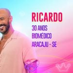 Ricardo, do grupo pipoca, é confirmada no 'BBB 23' - (Reprodução/TV Globo)