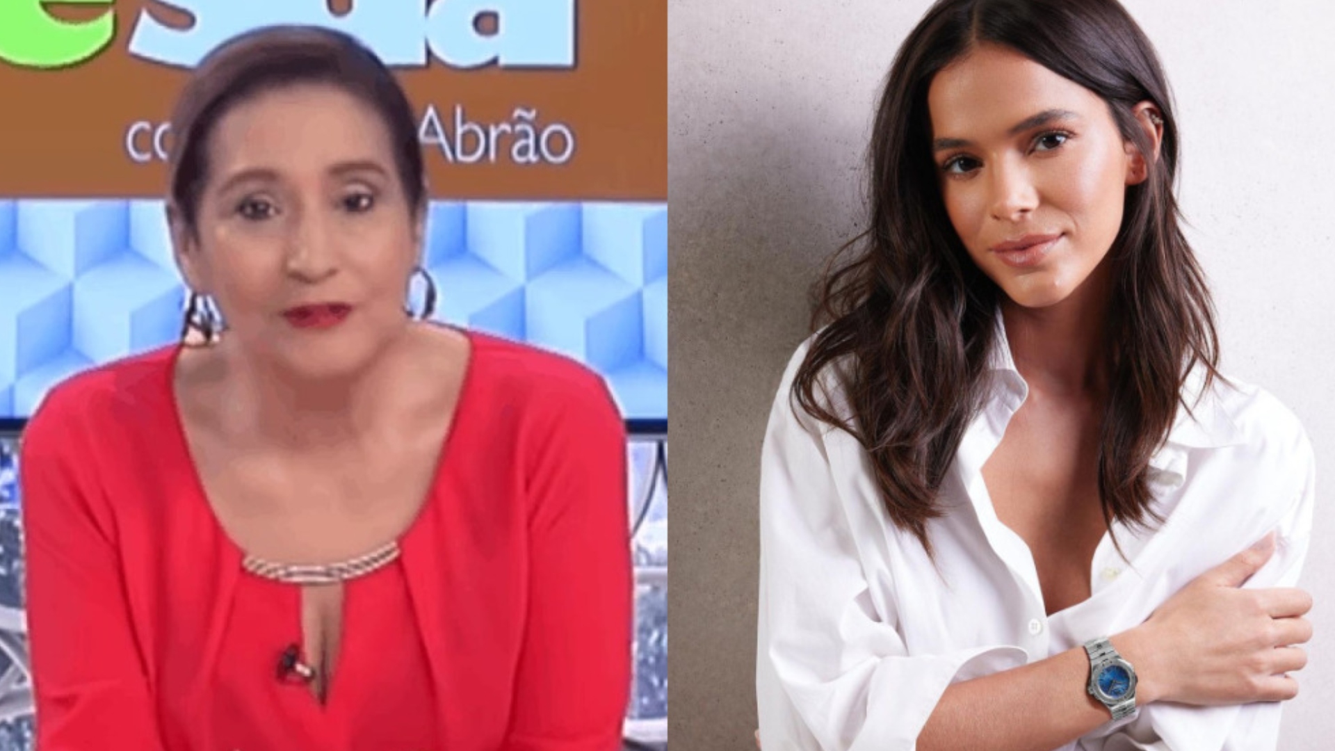 Sonia Abrão e Bruna Marquezine (Reprodução/Divulgação/Instagram)