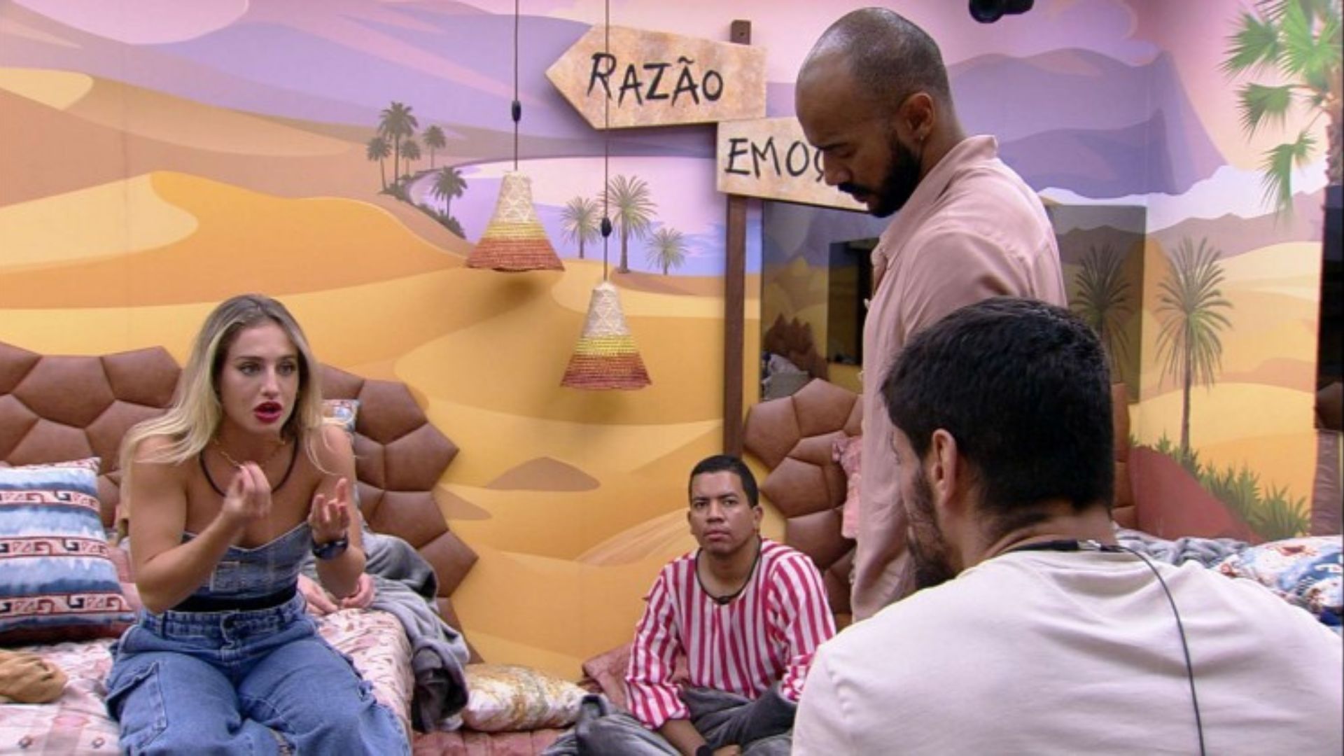 Brothers do Quarto Deserto do 'BBB 23'. Foto: Reprodução/TV Globo
