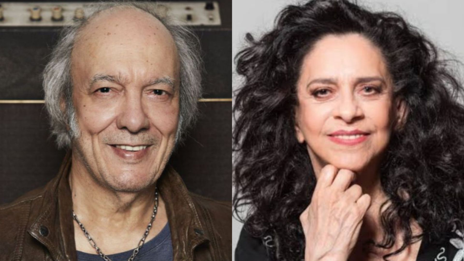 Erasmo Carlos e Gal Costa. Reprodução/Instagram