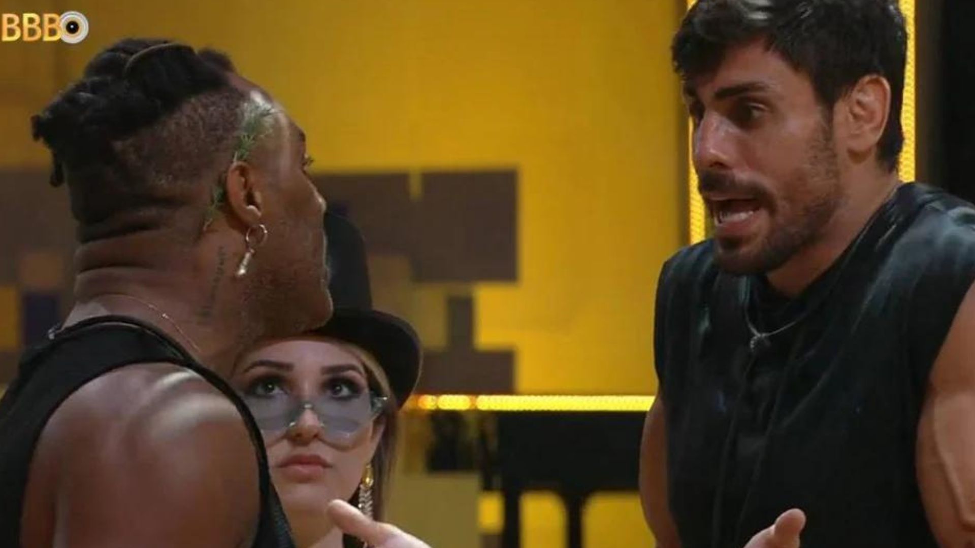 Fred Nicácio e Cara de Sapato no 'BBB 23'. Reprodução/Globoplay