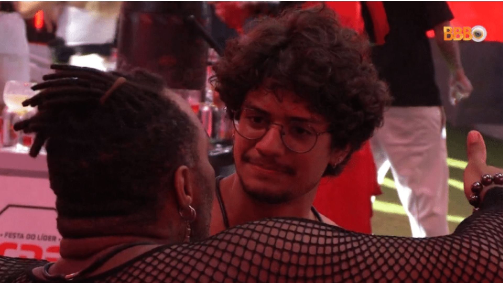Fred Nicácio e Gabriel Santana no 'BBB 23'. Reprodução/Globoplay