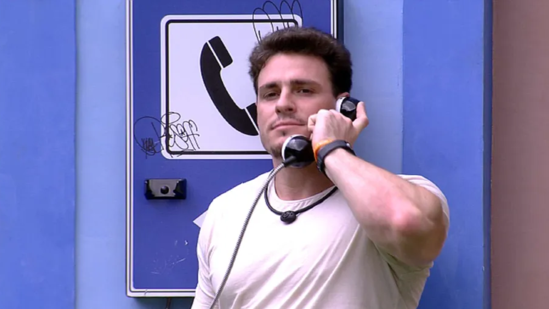 Gustavo - Big Fone. (Reprodução/TV Globo)