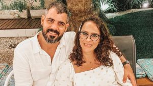 Juliano Cazarré e esposa Reprodução/Instagram