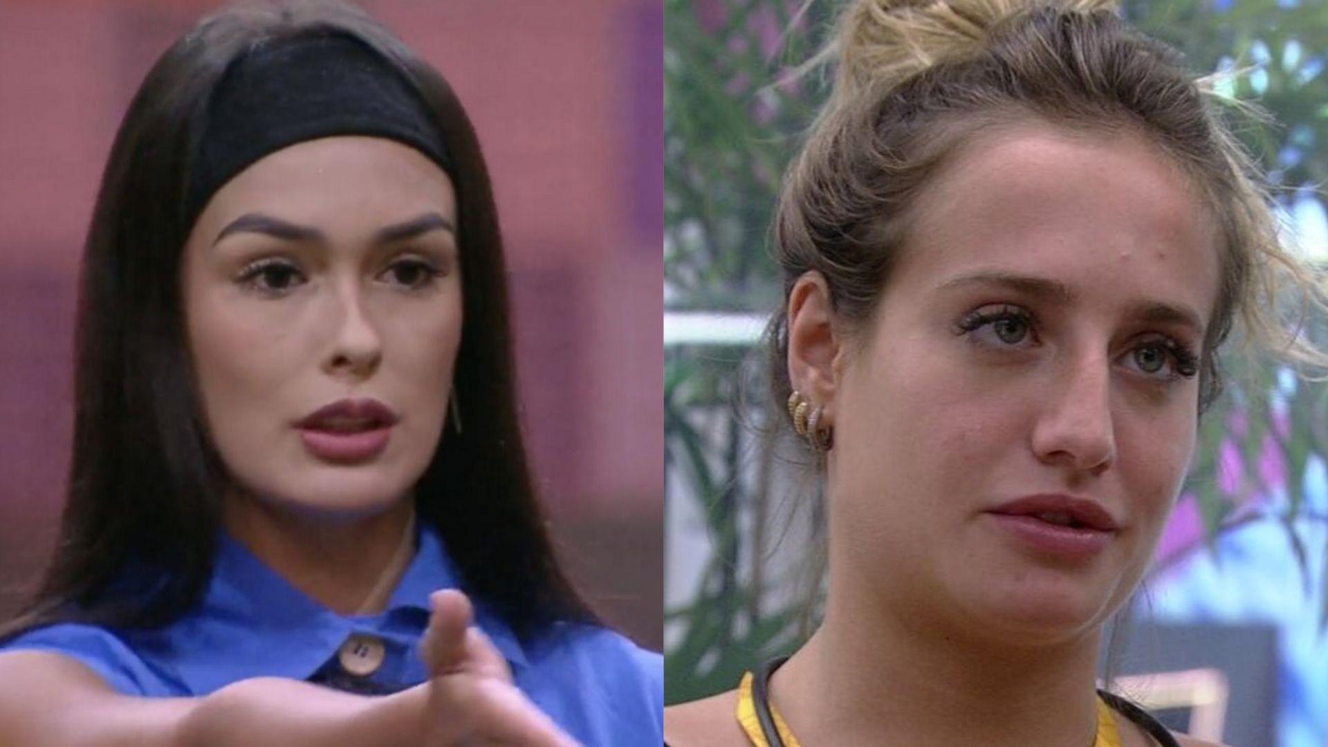 Larissa e Bruna. (Reprodução/TV Globo)