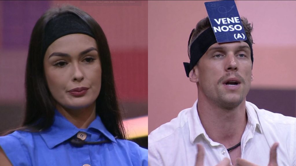 Larissa e Cristian no 'BBB 23'.Reprodução/TV Globo