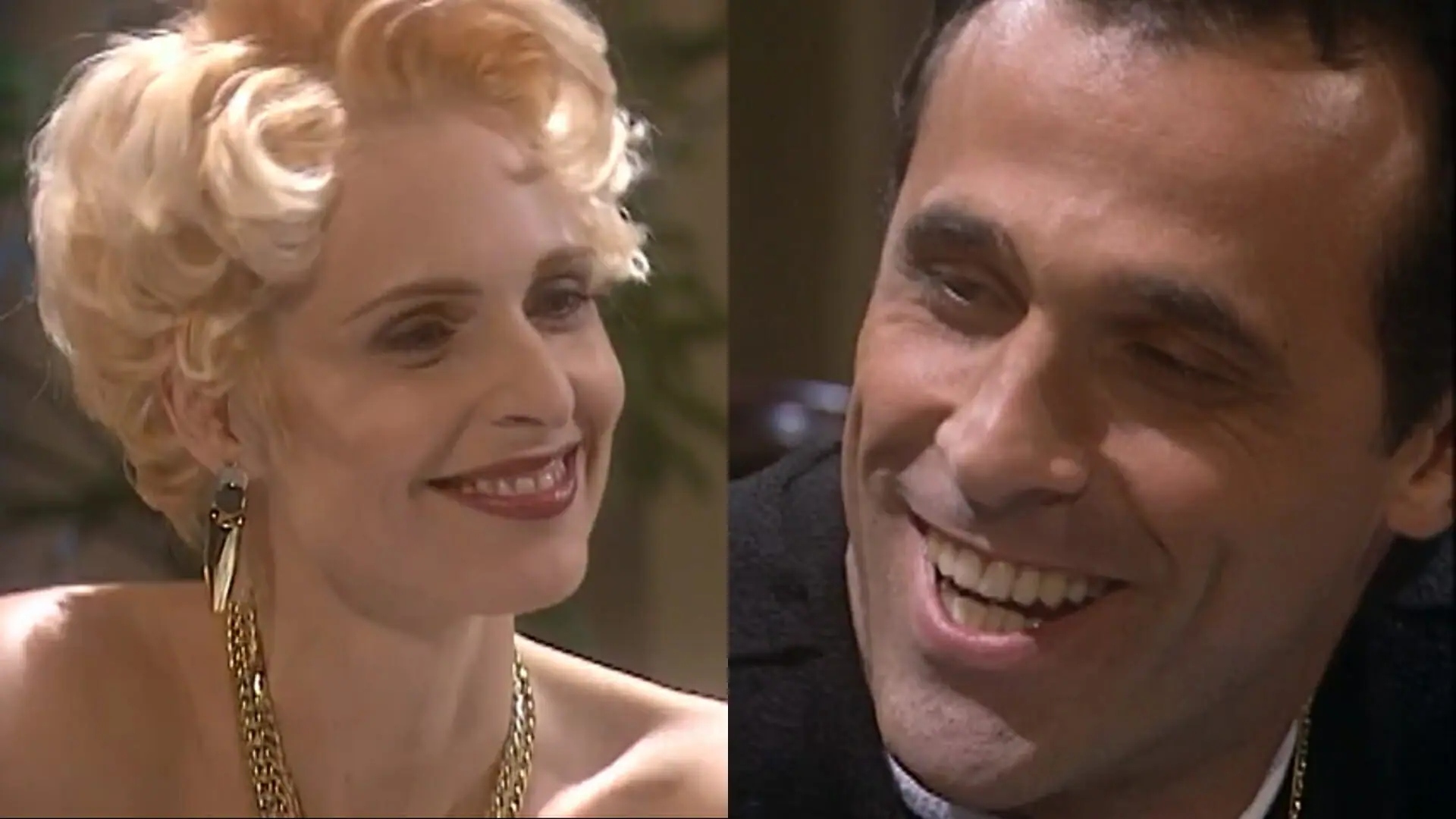 Léia e Ralf (Reprodução/Globo)