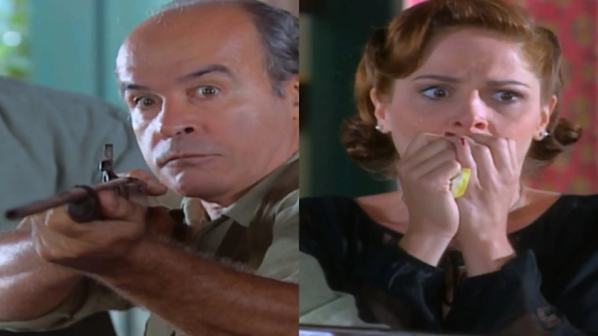 Margarido e Márcia (Reprodução/Globo)