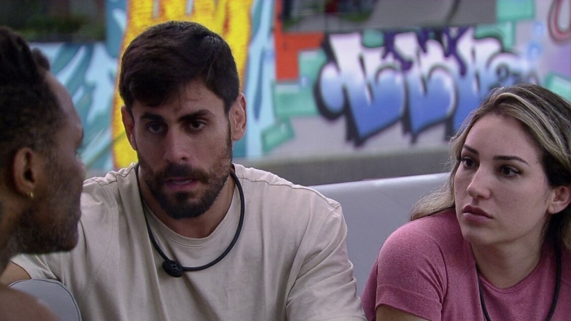 Nicácio, Sapato e Amanda no 'BBB 23'. Reprodução/Globoplay