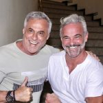 Oscar Magrini e Mateus Carrieri Reprodução/Instagram