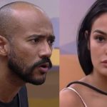 Ricardo e Larissa. (Reprodução/TV Globo)