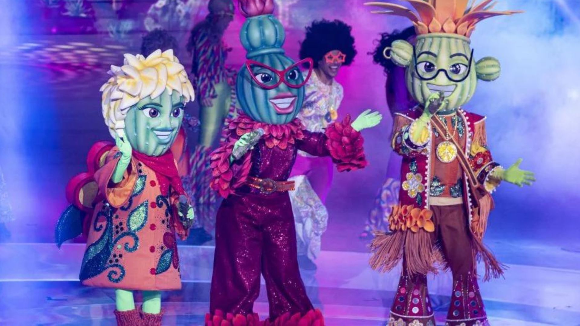 Os Suculentos do 'The Masked Singer Brasil'. Foto: Globo