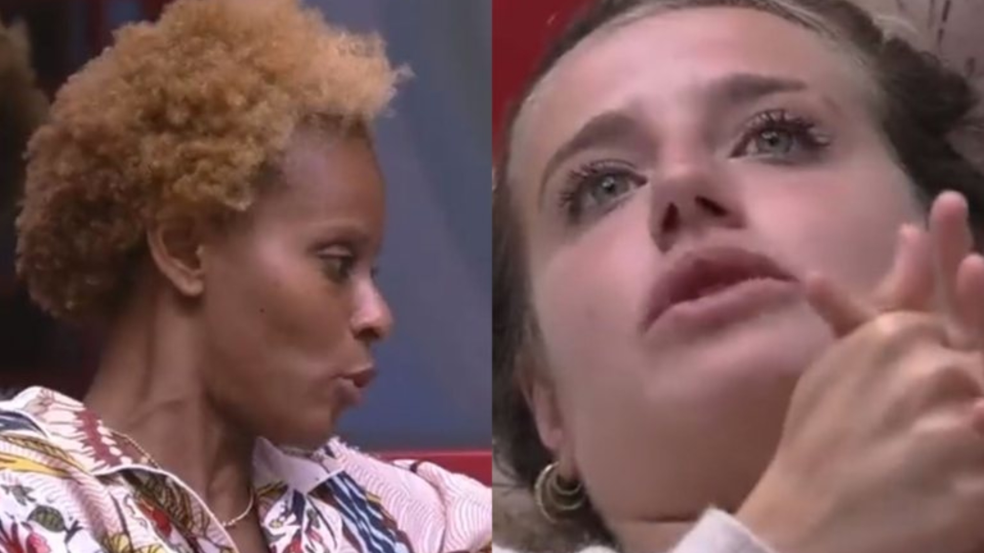 Aline e Bruna (Reprodução/Globo)