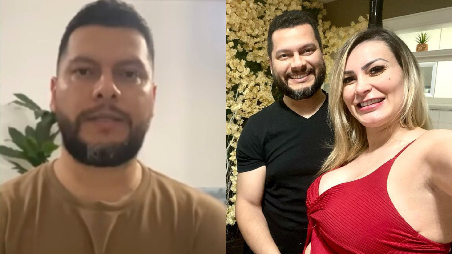 Andressa Urach e marido, Thiago Lopes