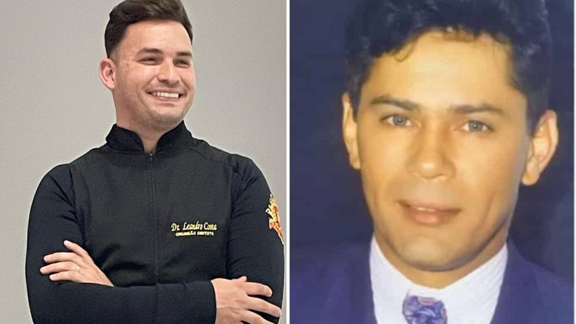 Filho de Leandro com empregada doméstica se emociona ao virar dentista