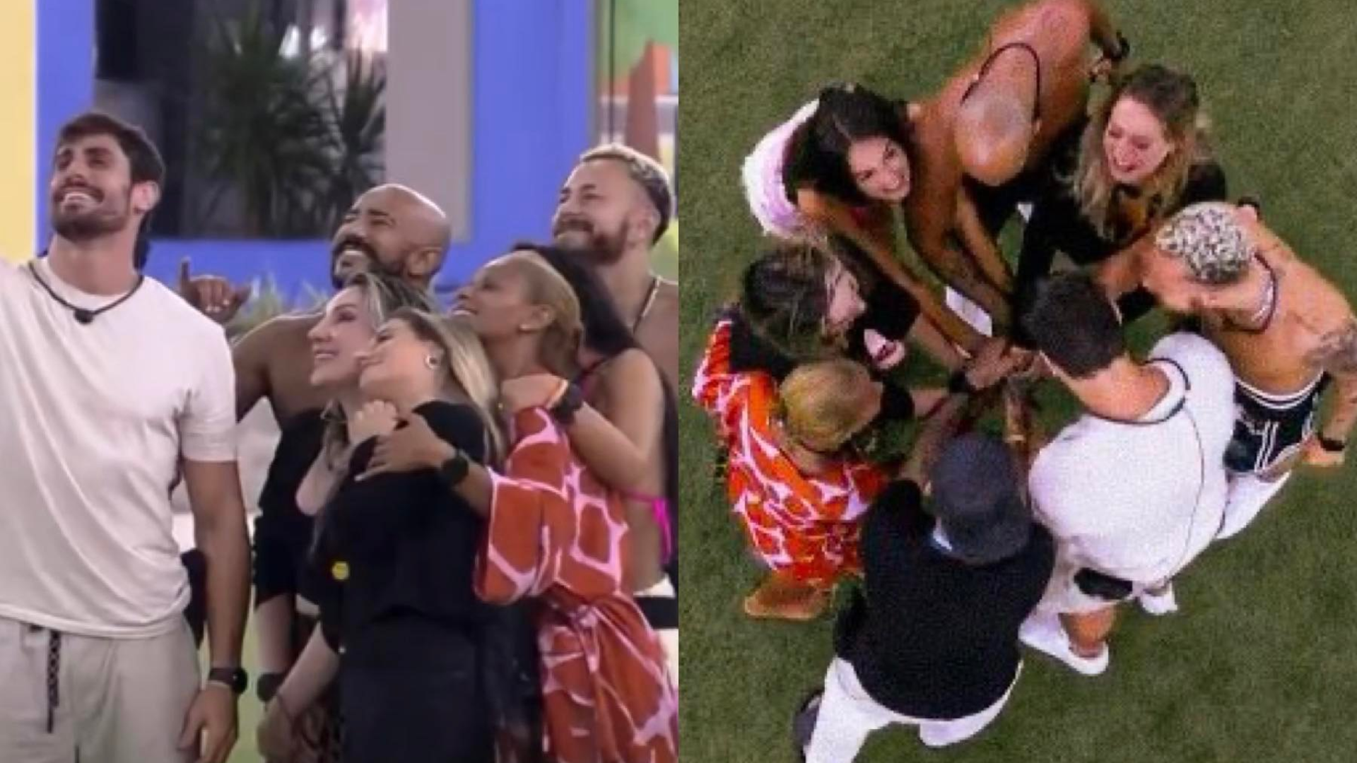 Participantes do quarto deserto se emocionam em noite de paredão no 'BBB 23'