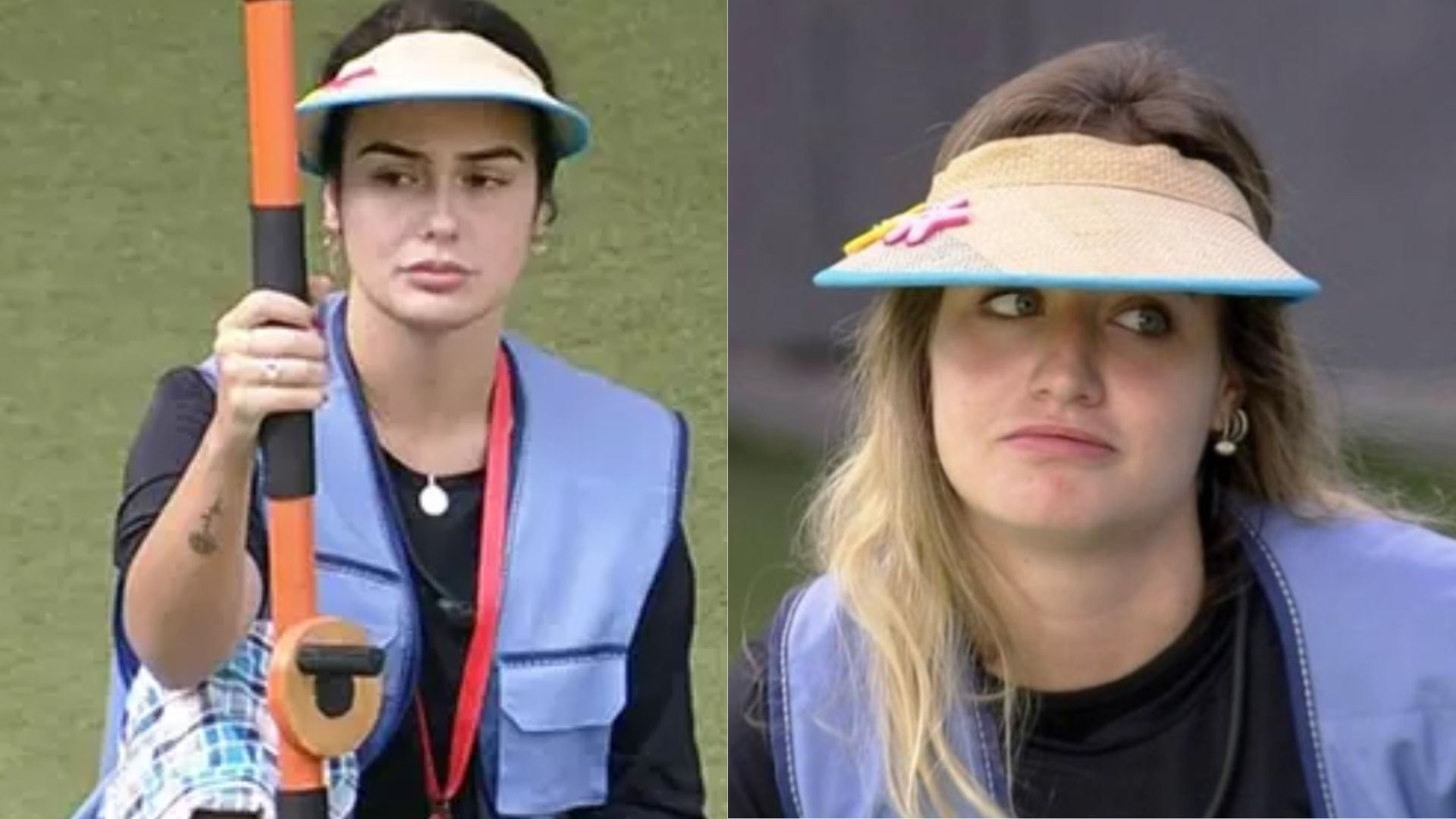 Bruna e Larissa no 'BBB 23'. Reprodução/Globoplay
