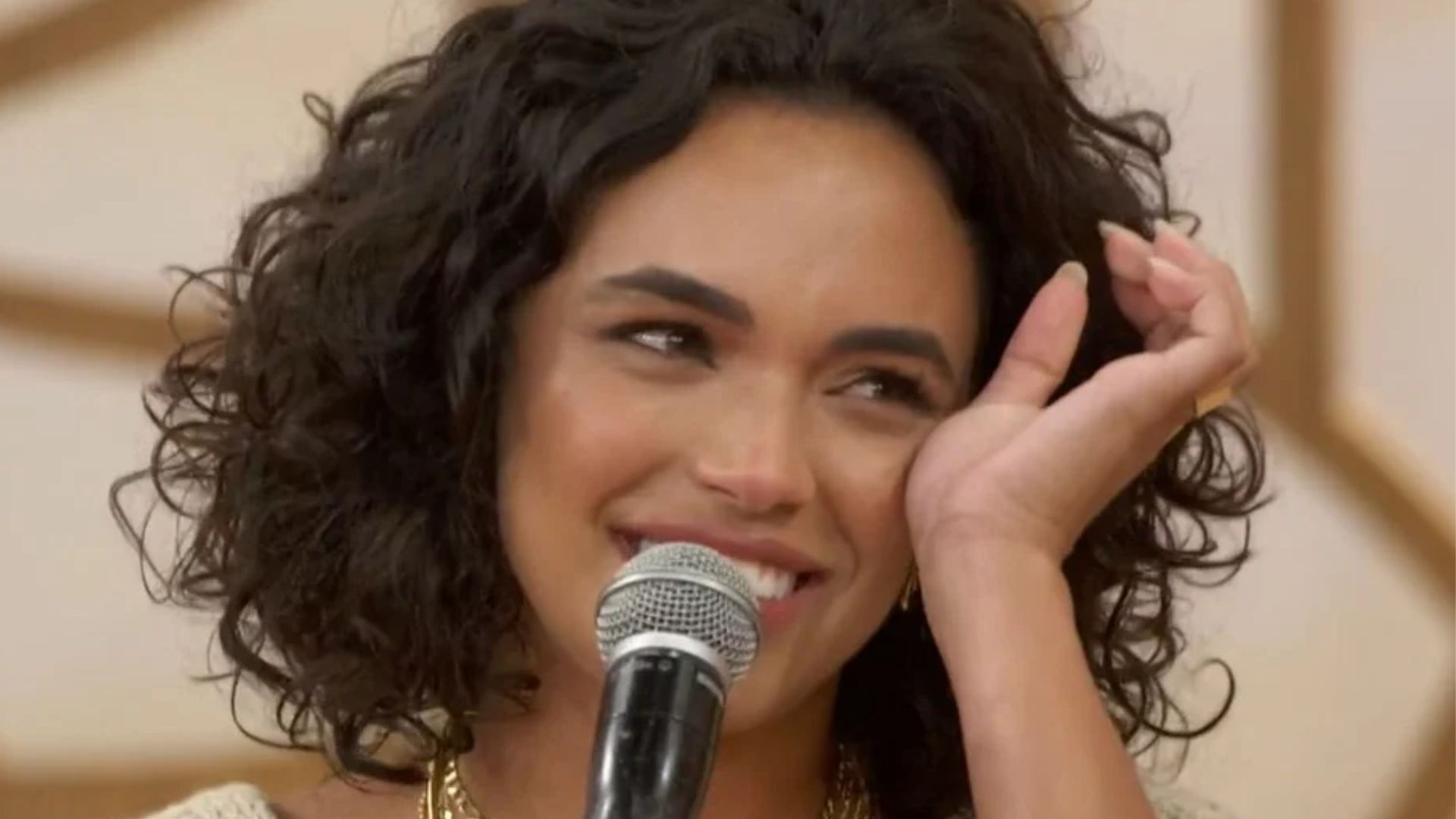 Giovana Cordeiro Reprodução/TV Globo