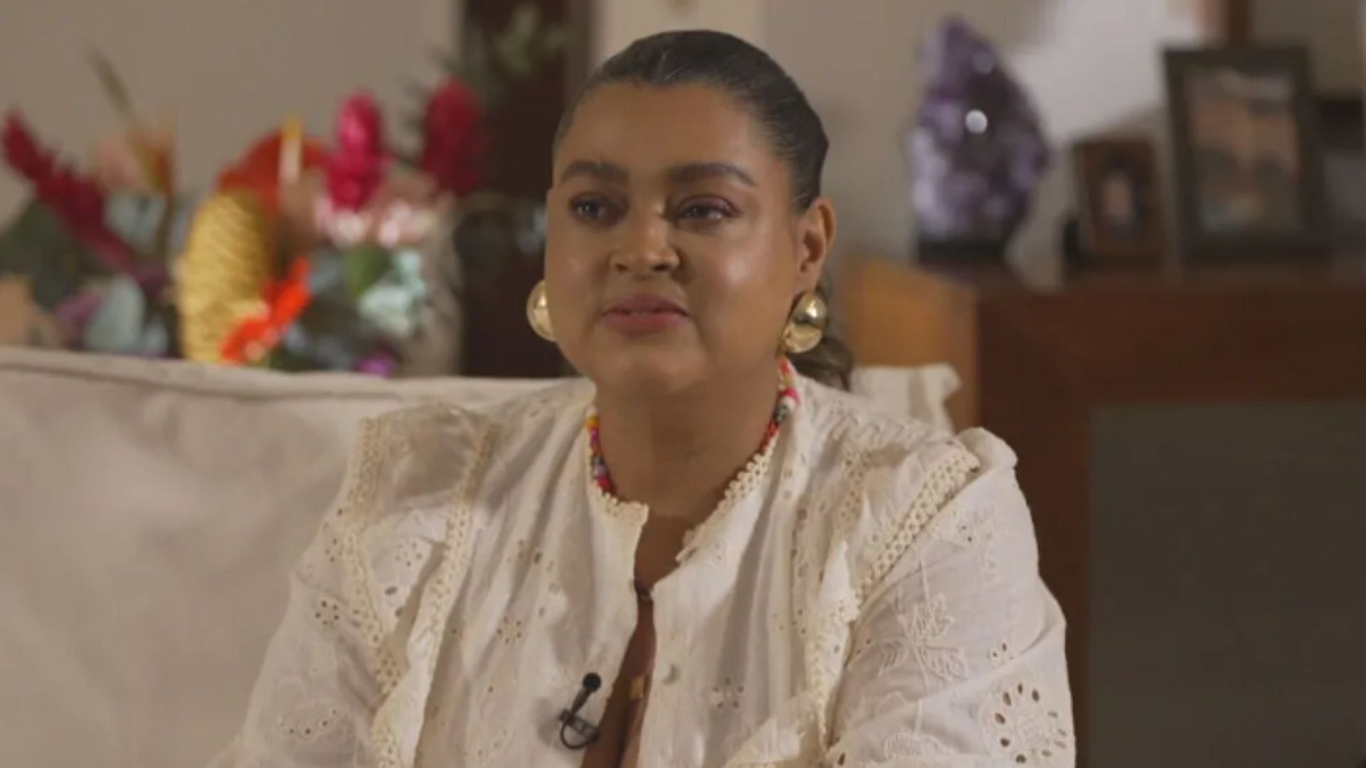 Preta Gil no Fantástico. Reprodução/Globo