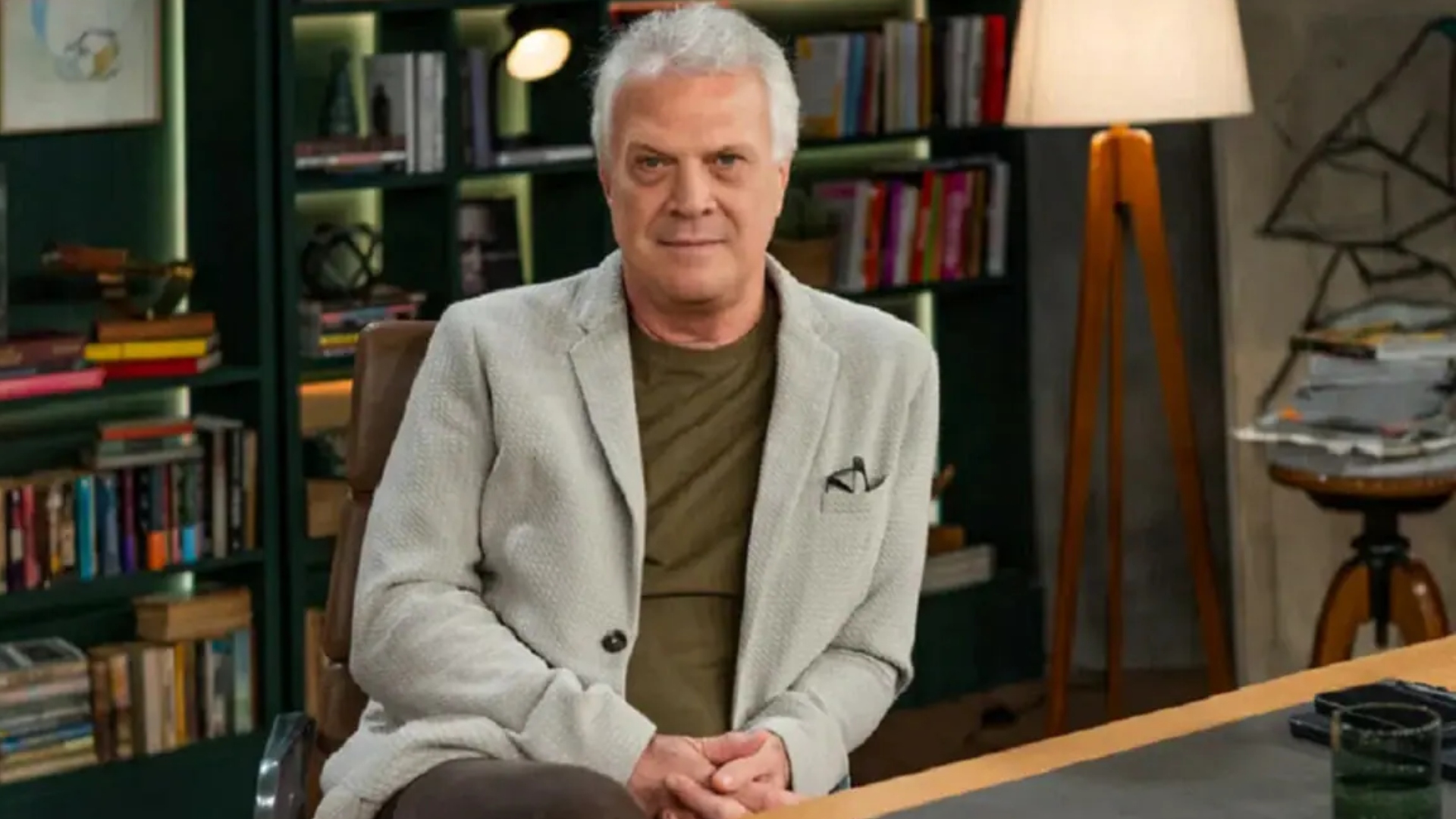 Pedro Bial (Globo/ Daniela Toviansky)