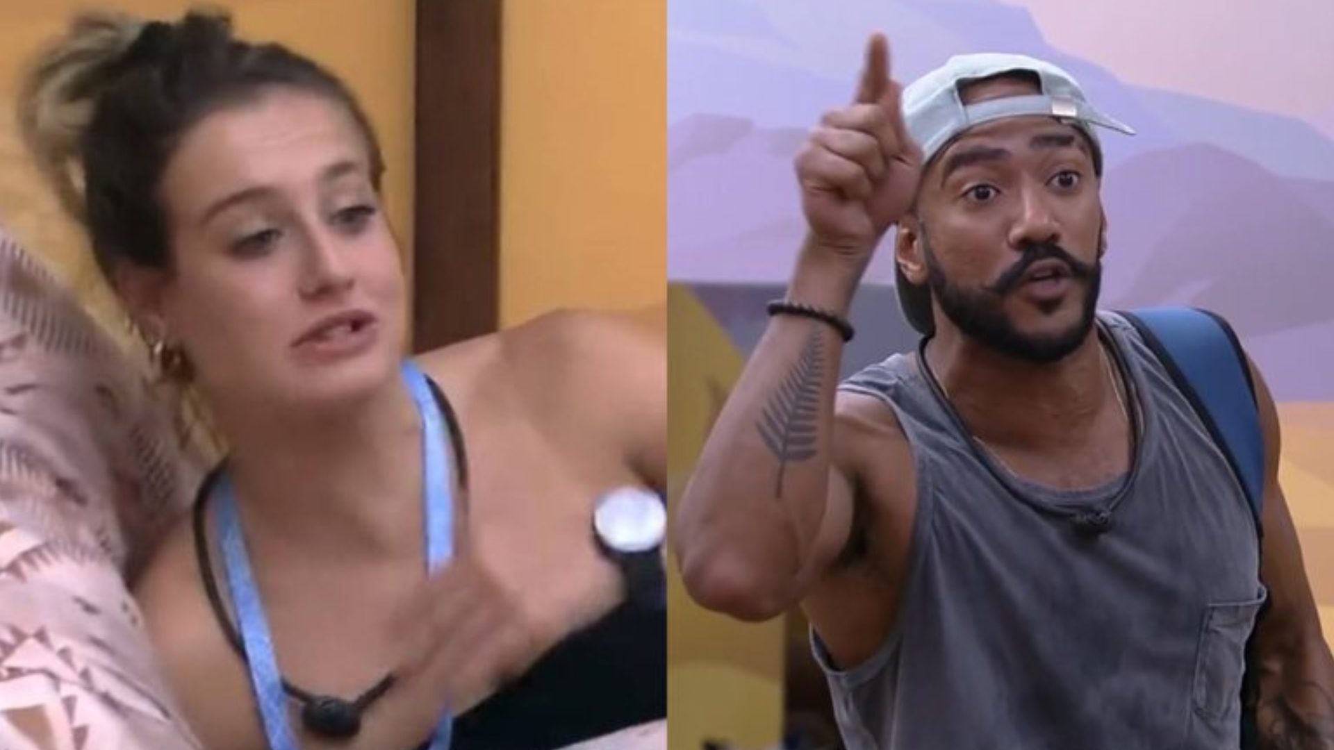 Bruna Griphao e Ricardo (Reprodução/Globo)