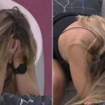 Bruna chora após saída de Larissa - Crédito: Reprodução/ TV Globo