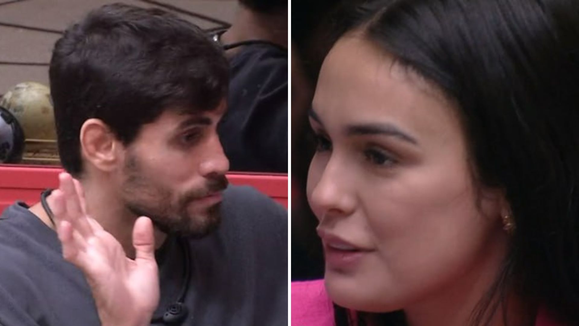 Cara de Sapato e Larissa no 'BBB 23'