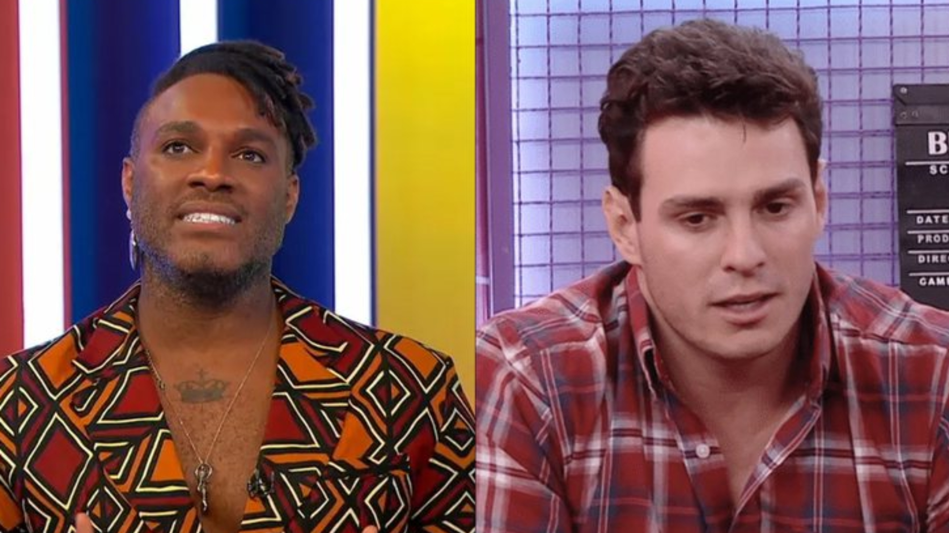 Fred Nicácio e Gustavo - Crédito: Reprodução/ TV Globo