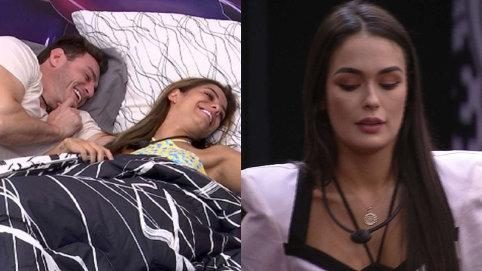 Key Alves, Gustavo e Larissa no ‘BBB 23’