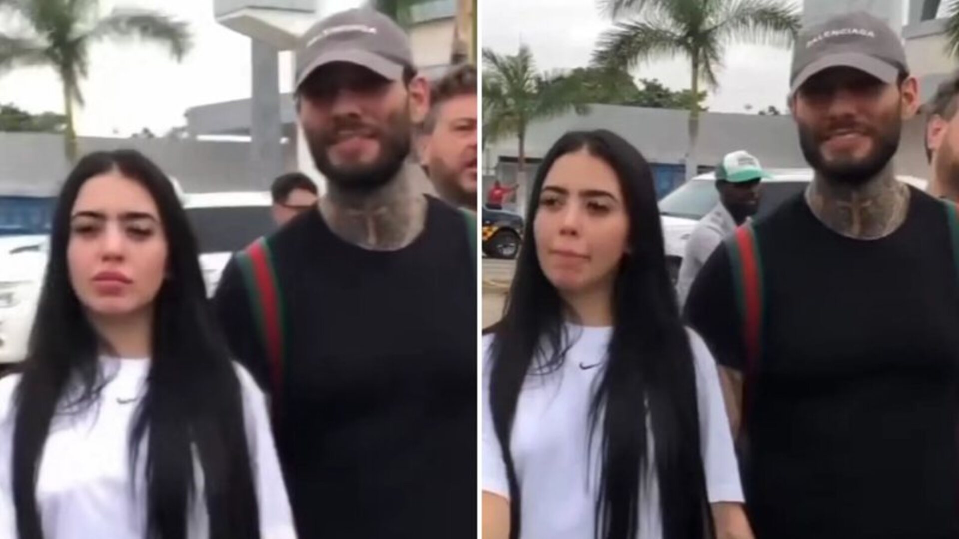 Lucas Lucco e MC Mirella - (Crédito: Reprodução/Instagram)