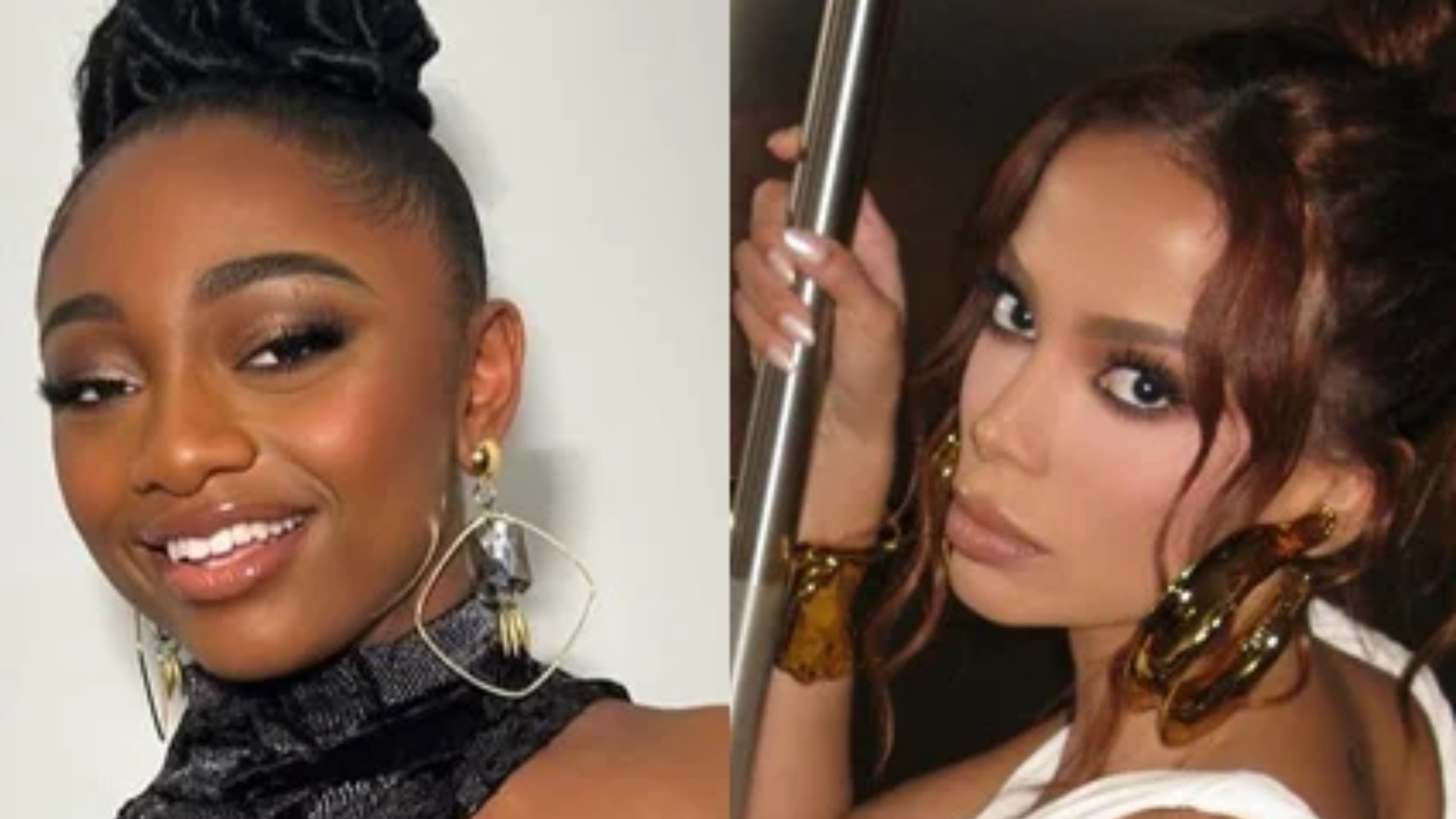 Samara Joy e Anitta - Crédito: Reprodução/ Instagram