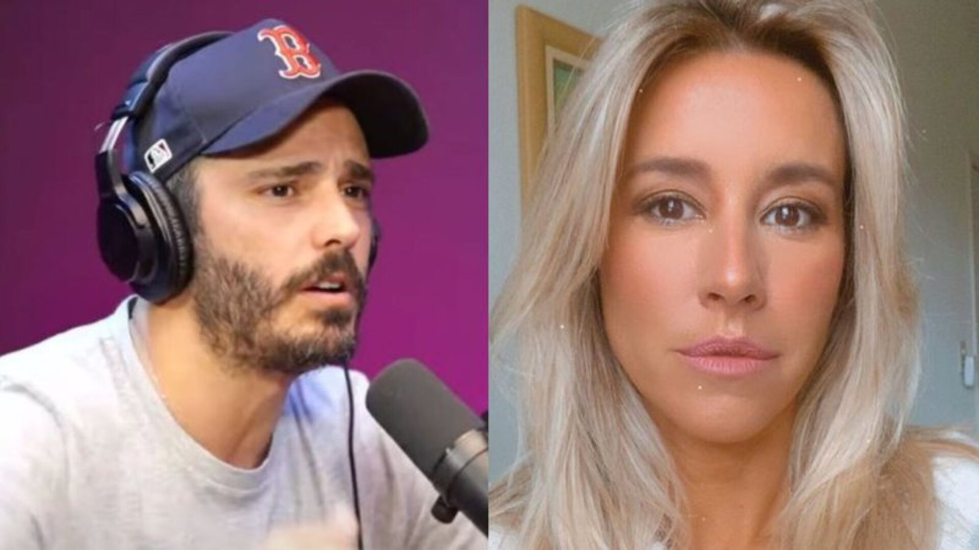 Thiago Rodrigues e Cris Dias - Reprodução/Youtube/Instagram